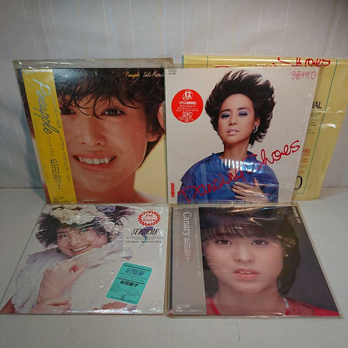 良品揃》松田聖子LPまとめて24枚〜SQUALLからCITRONまで＋その間 松田