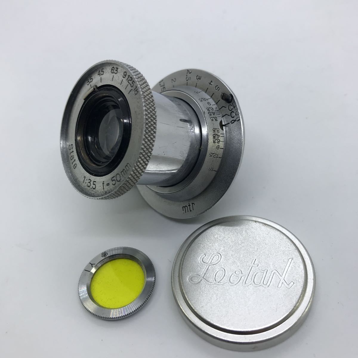 LEOTAX レオタックス Topcor 5cm 50mm F3.5 レンジファインダー #3574