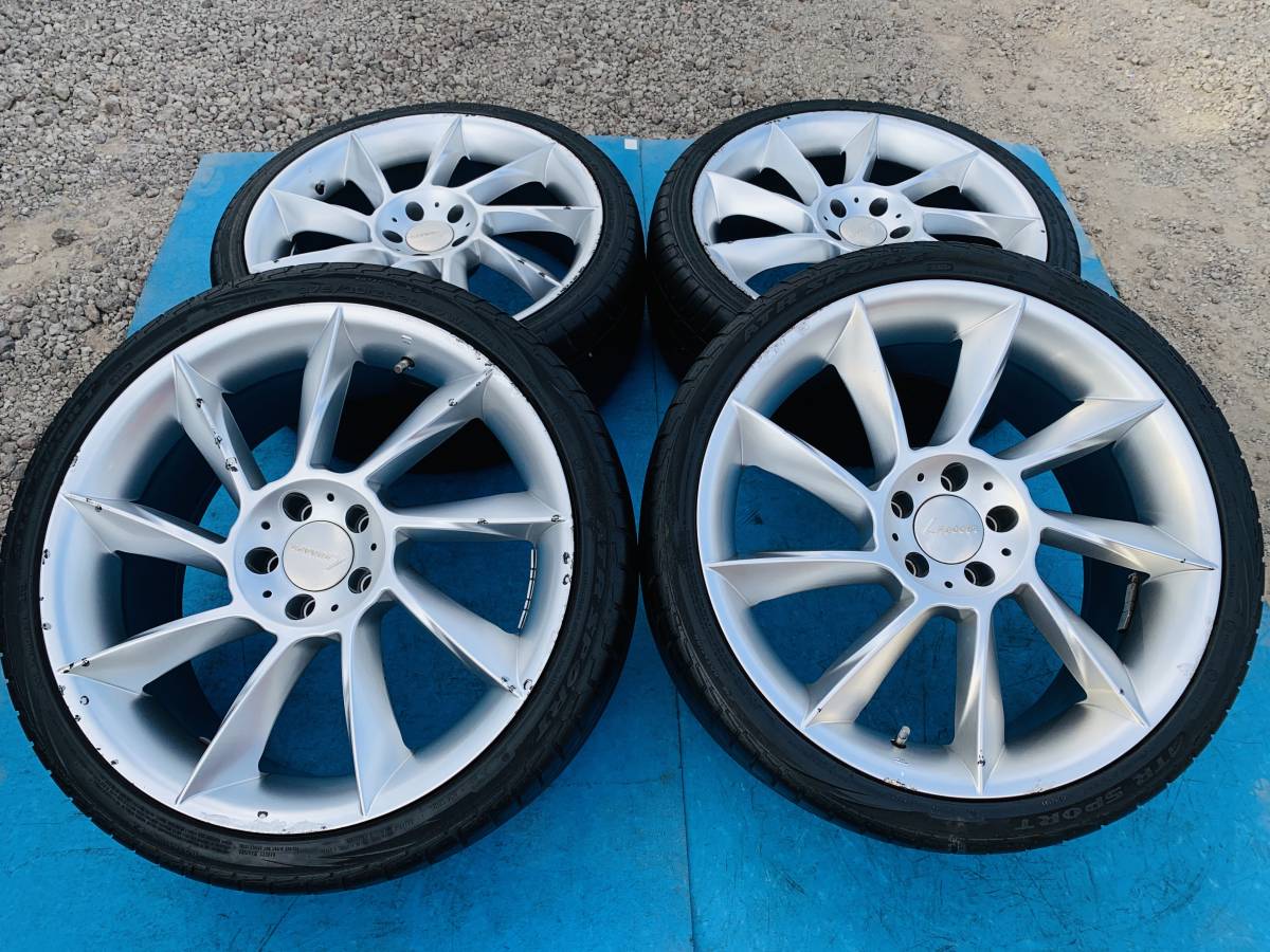 4本 中古ホイール付タイヤ LORINSER 20インチ ATR 20インチホイール 