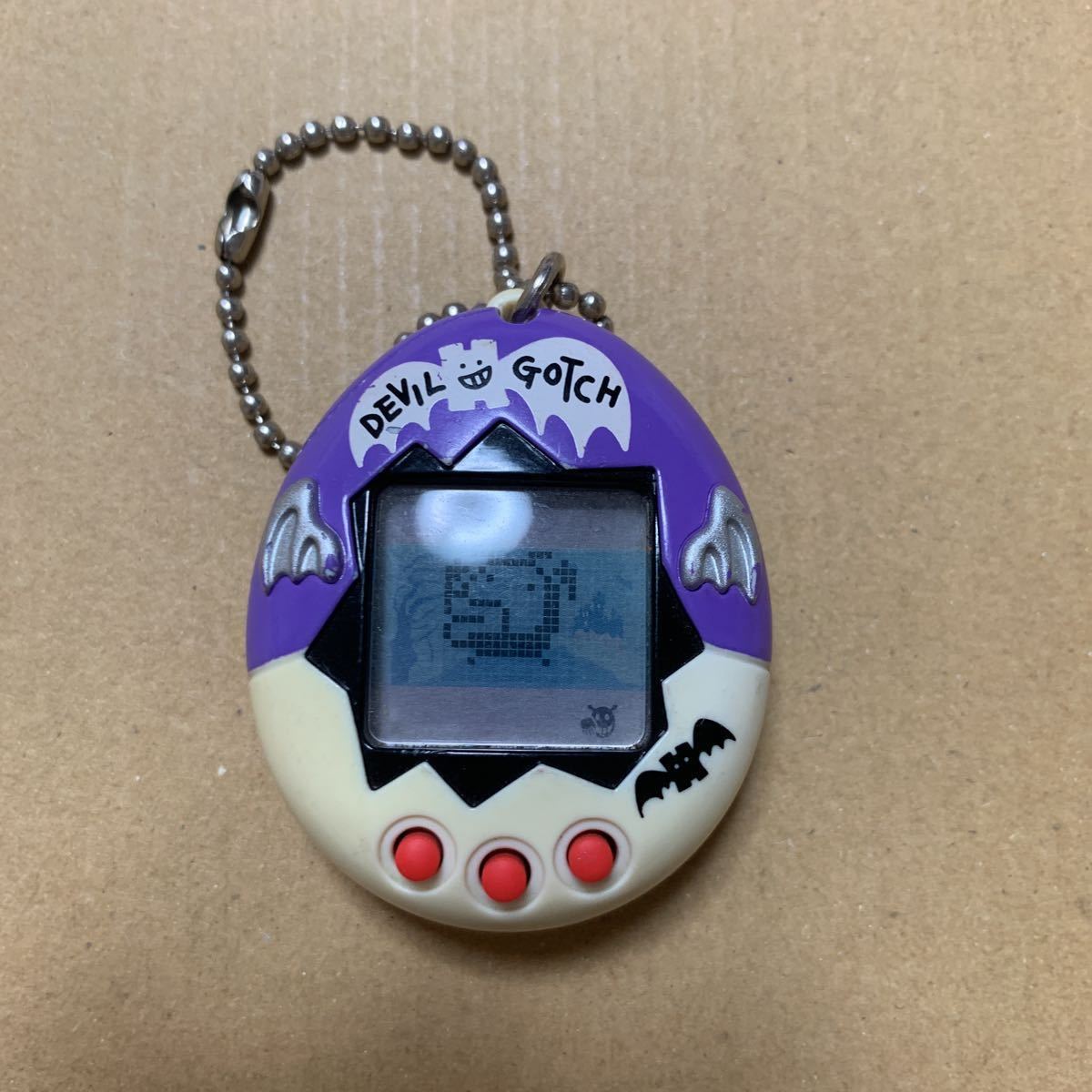 たまごっち デビルっちのたまごっち 白紫 中古 tamagotchi たまごっち
