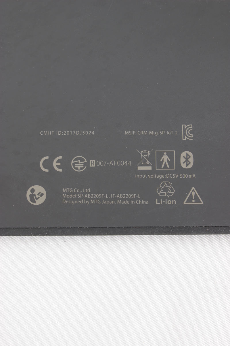 SIXPAD シックスパッド Abs Belt MTG SP-AB2209F-L アブズベルト LL&frasl;3L Belt)LL&frasl;3L アブズベルト(Abs : エムティージー EMS - アブスベルト turio's