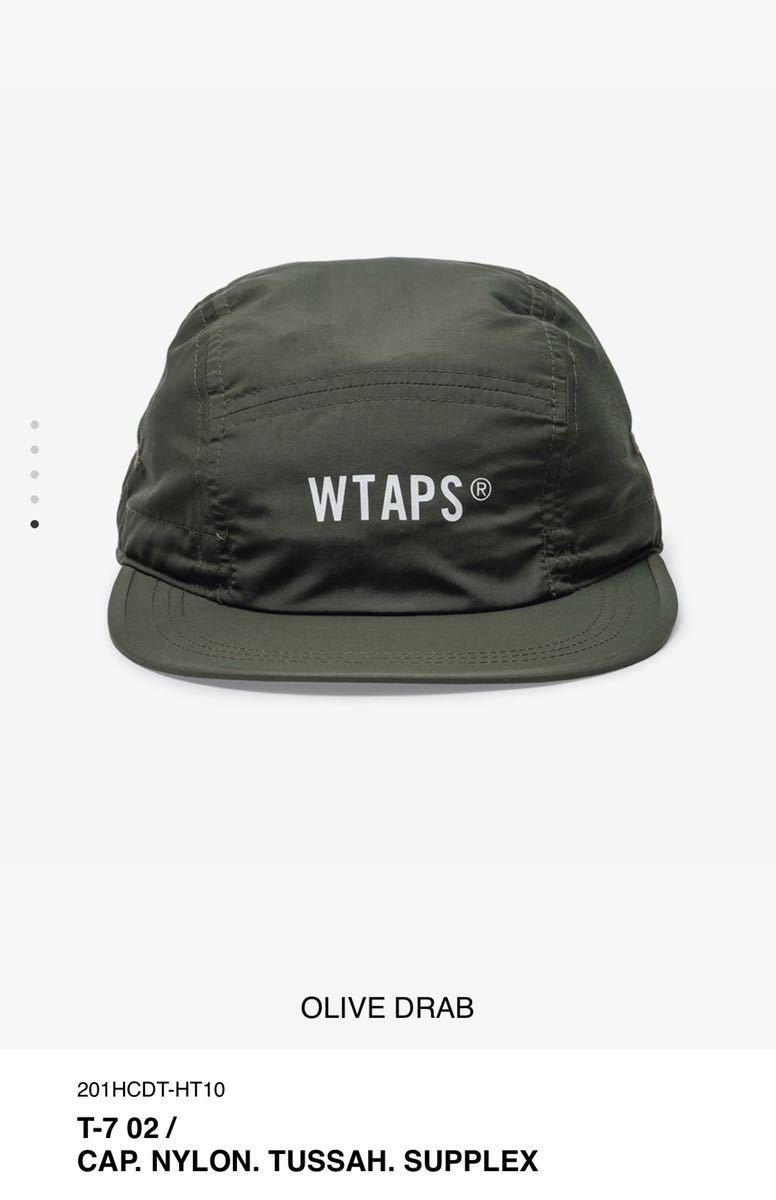 wtaps T-7 02 / CAP. NYLON. TUSSAH. SUPPLEX O.D