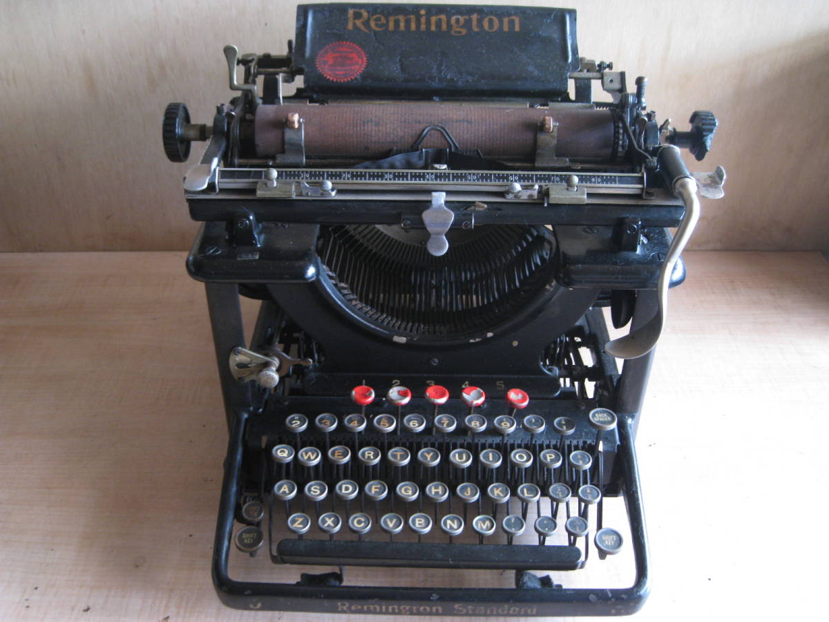 稀少格安 レミントン タイプライター Remington Standard 印字可 ビンテージ アンティーク 装飾品 タイプライター 売買されたオークション情報 Yahooの商品情報をアーカイブ公開 オークファン Aucfan Com 稀少格安 レミントン タイプライター Remington Standard 印字可 ビンテージ アンティーク 装飾品 タイプライター 売買されたオークション情報 Yahooの商品情報をアーカイブ公開 オークファン Aucfan Com