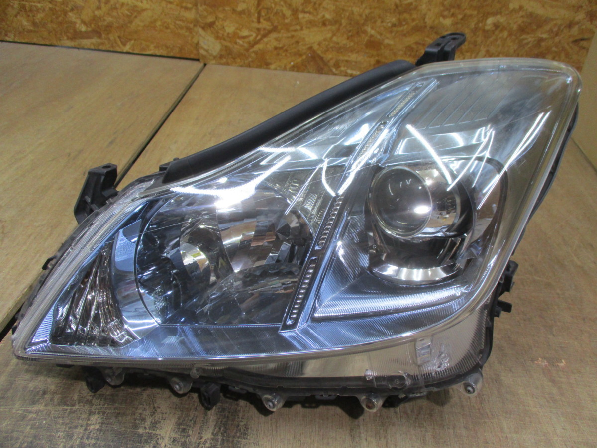 即決 クラウン ハイブリッド GWS204 前期 HID 左ヘッドライト 純正