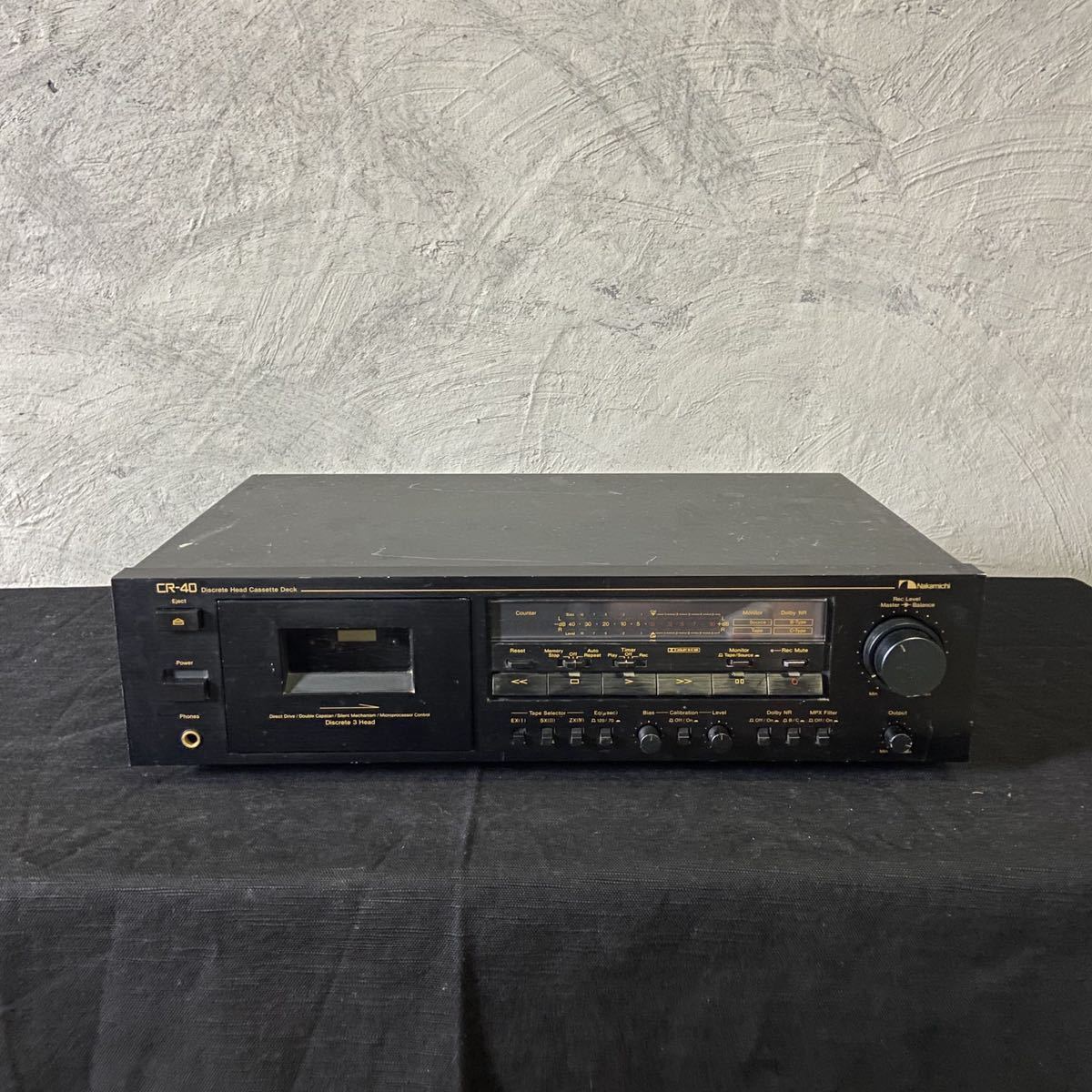 Nakamichi CR-40 Discrete Cassette Deck Head in Excellent Good
