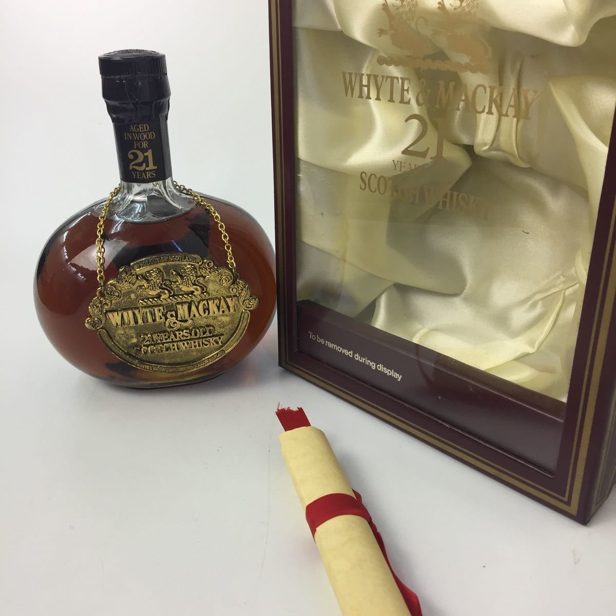 21年 スコッチ ウイスキー 750ml 古酒 ホワイトマッカイ 未開 43% &amp