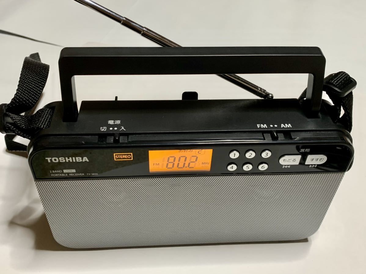 TOSHIBA★AM/FMステレオラジオ ワイドFM対応 ★TY-SR55★シンセチューナー_2