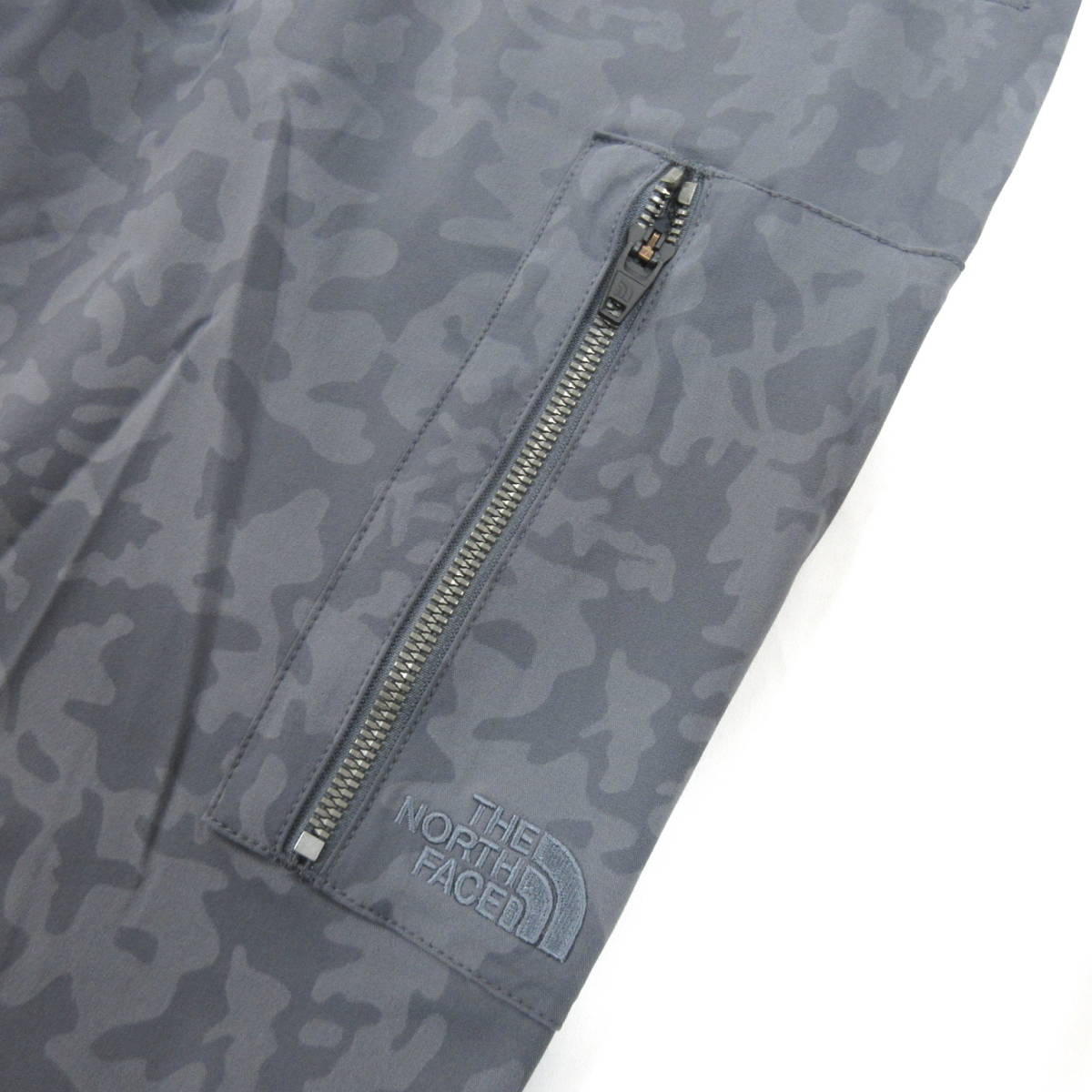 NORTH THE ザ・ノース・フェイス オックス NB32404 FACE（その他）のフリマアイテム一覧 新品●ノースフェイス●DWR 耐久性撥水 クライミングパンツ 84cm 灰/迷彩●THE NORTH FACE スーパーストレッチ