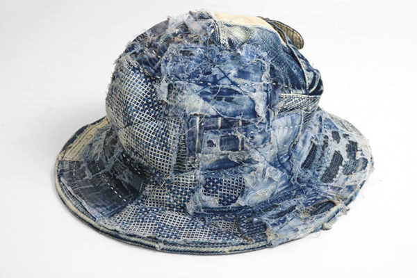 KAPITAL 刺繍ハット 12ozデニム バケットチューリップHAT（SPEAKEASY