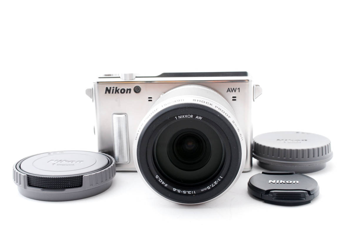  新同品 NIKON ニコン ミラーレス一眼 Nikon1 AW1 防水ズームレンズキット 11-27.5mm F3.5-5.6 シルバー N1AW1LKSL 3793(ニコン)｜売買されたオークション情報、yahooの商品情報をアーカイブ公開 - オークフ ニコン