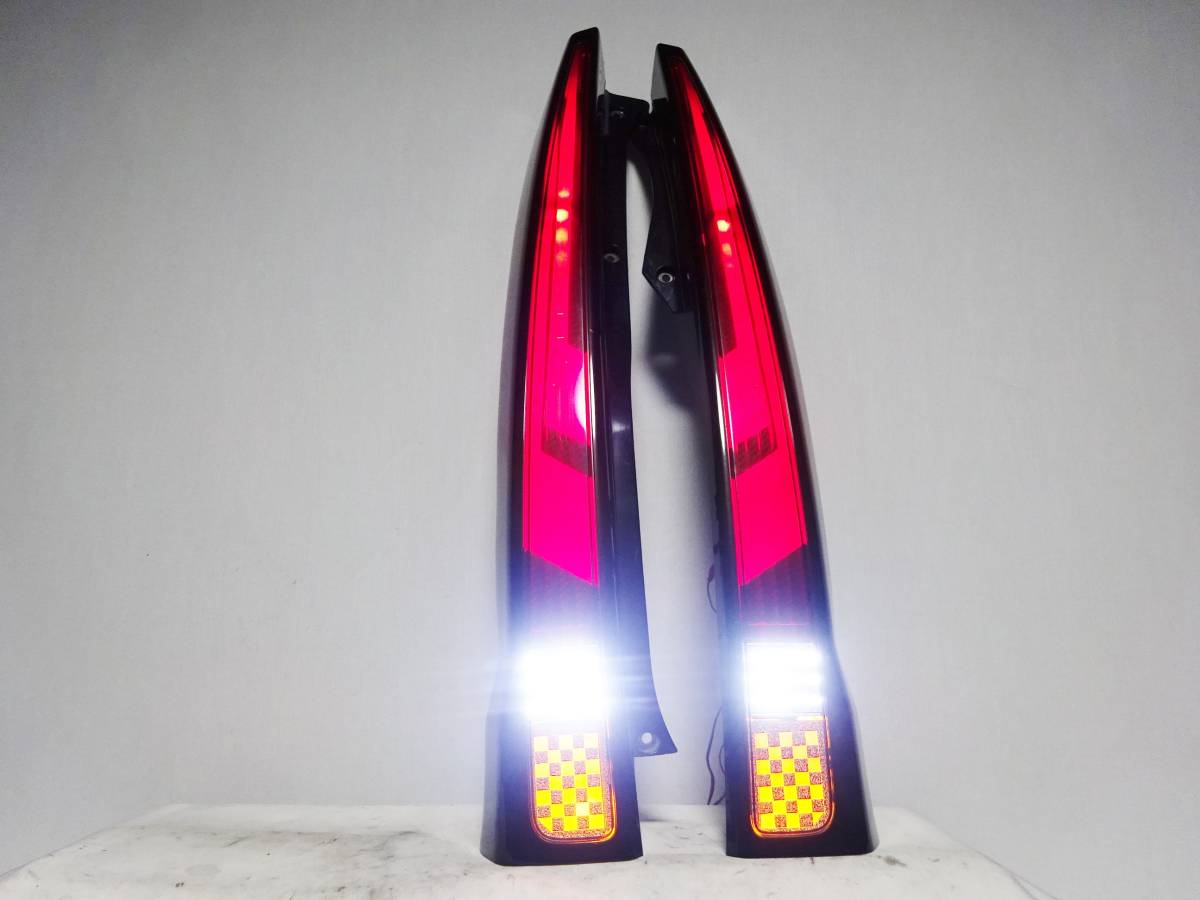 【低価，100%新品】 ムーヴカスタム L175 185 アクリル ファイバー フルLEDテールレンズ テールランプ ワンオフ カスタム 加工品 カプラーON(テールライト)｜売買されたオークション情報、yahooの商品情報をアーカ ダイハツ用