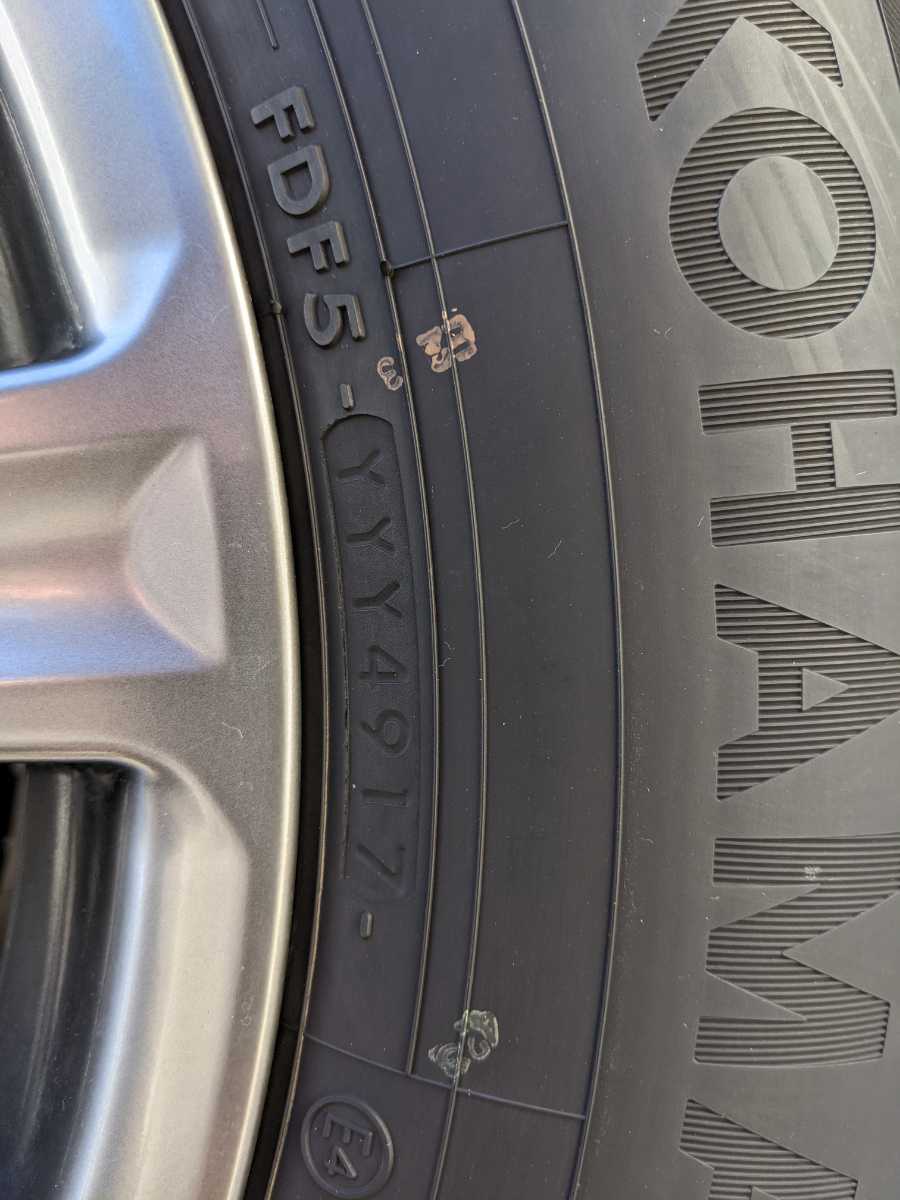 ■ LEXUS レクサスNX ■ 純正17インチ　アルミホイール ヨコハマ アイスガード6 スタッドレス 4本セット 2シーズン使用■_9