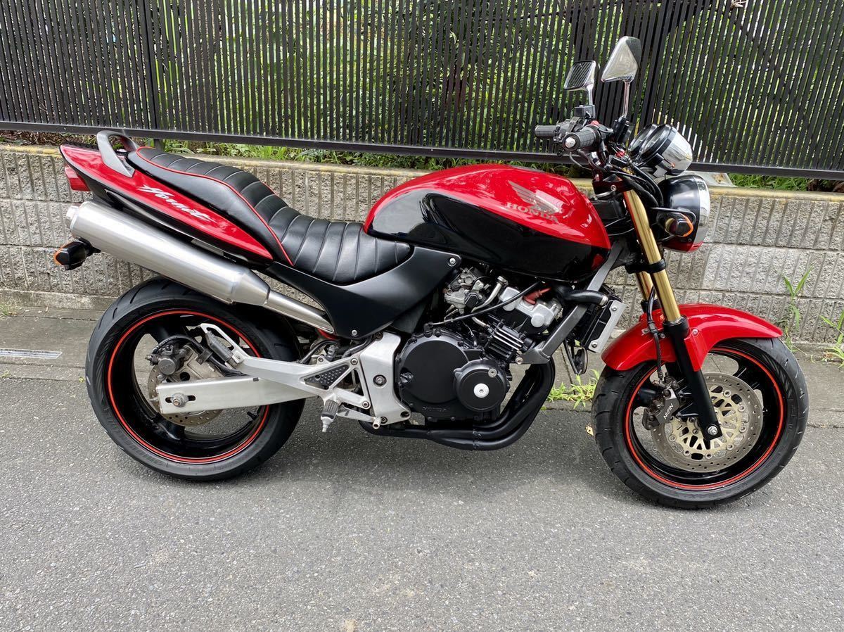 ホンダ ホーネット250(MC31-140) 人気の赤/黒 DX モデル ETC