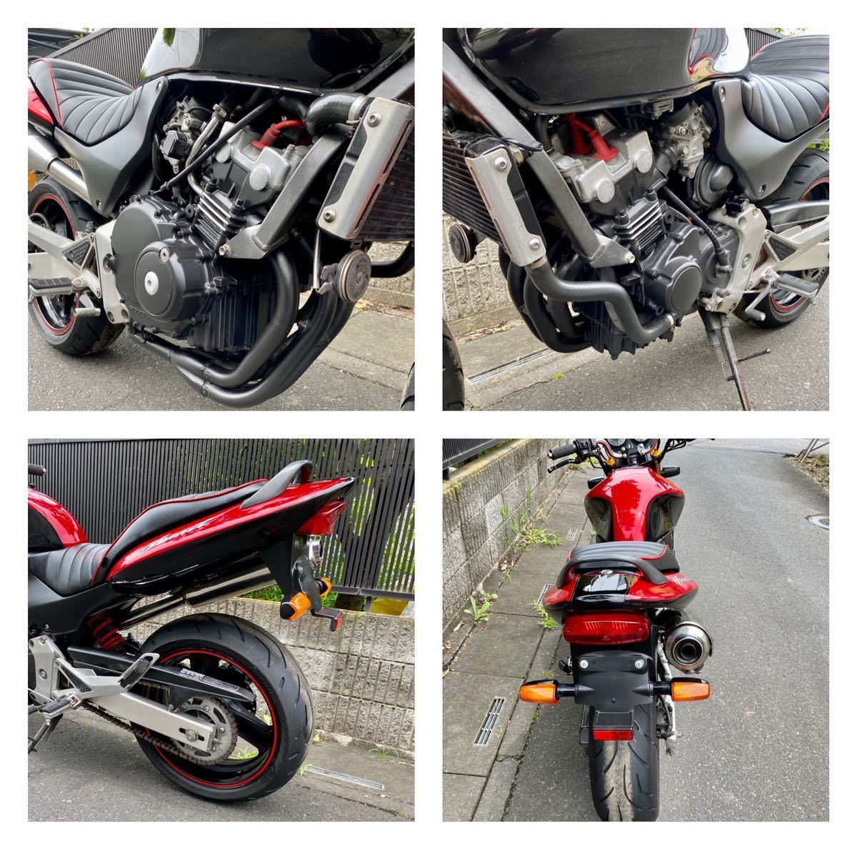 ホンダ ホーネット250(MC31-140) 人気の赤/黒 DX モデル ETC 