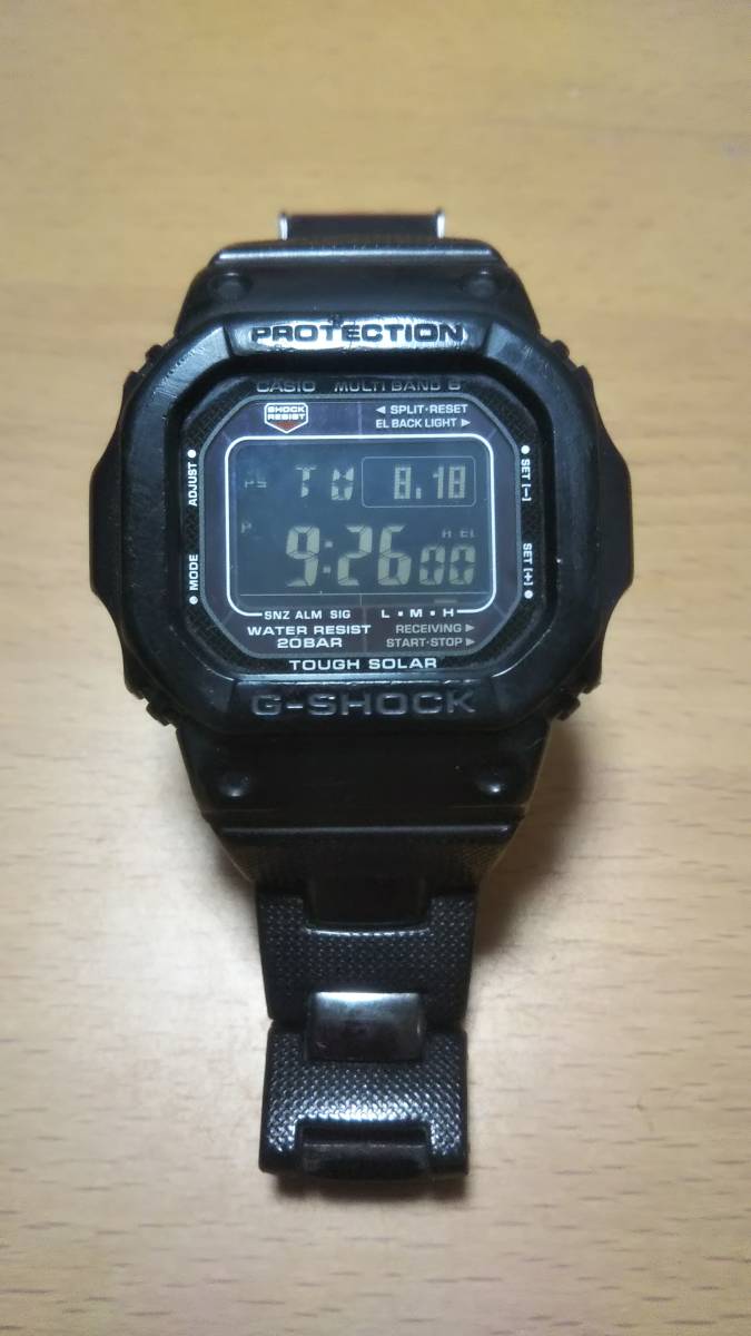 豊富な，大人気 G-SHOCK GW-M5610BC-1JF タフソーラー メタルコアバンド 反転液晶(TOUGH SOLAR)｜売買されたオークション情報、yahooの商品情報をアーカイブ公開 - オークファン G-SHOCK