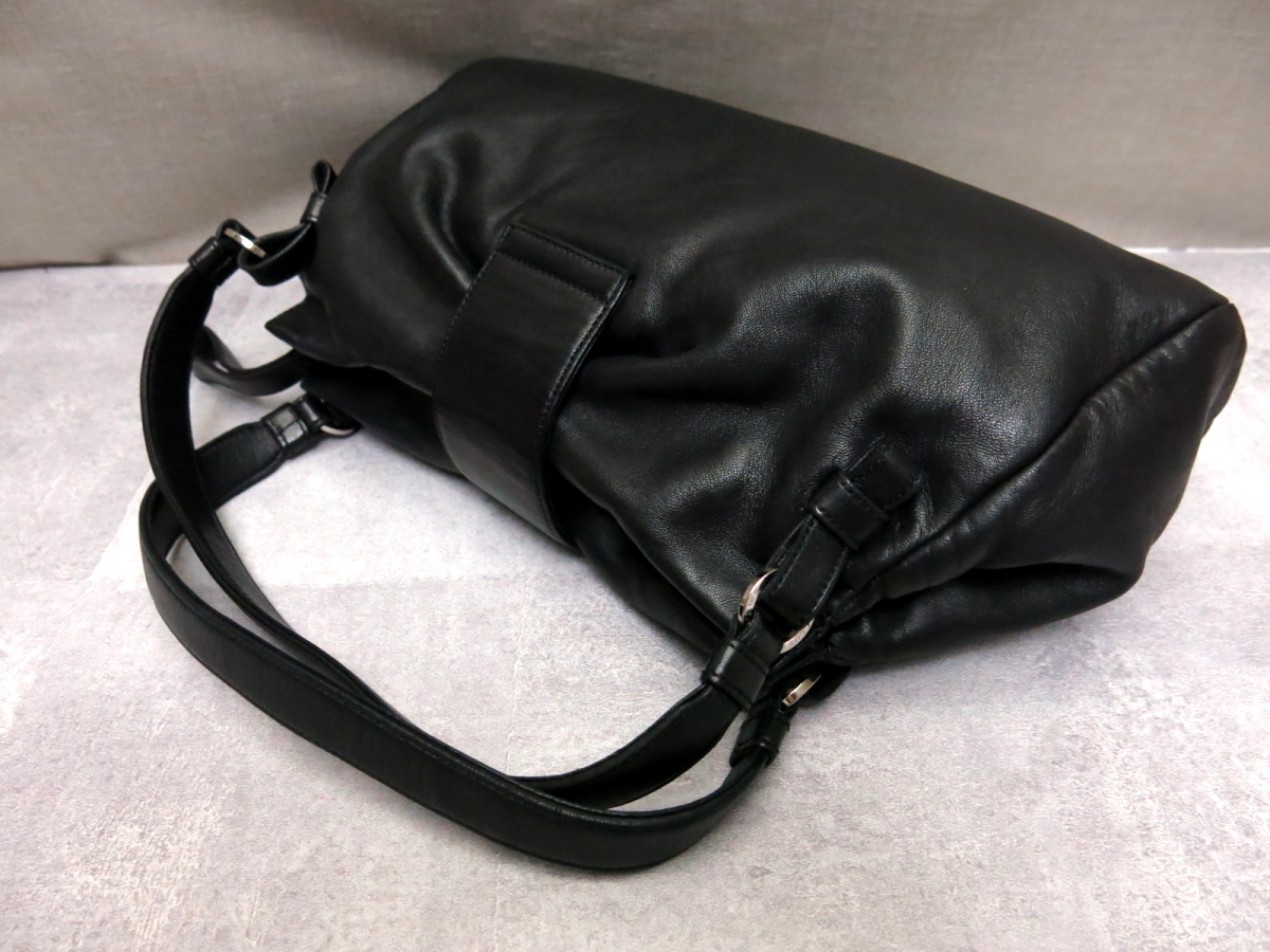 ○超美品○LOEWE ロエベ○アナグラム○ナッパ レザー 本革○トート 