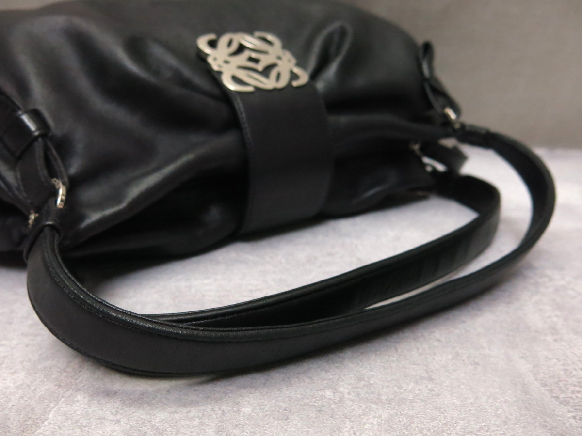 ○超美品○LOEWE ロエベ○アナグラム○ナッパ レザー 本革○トート 