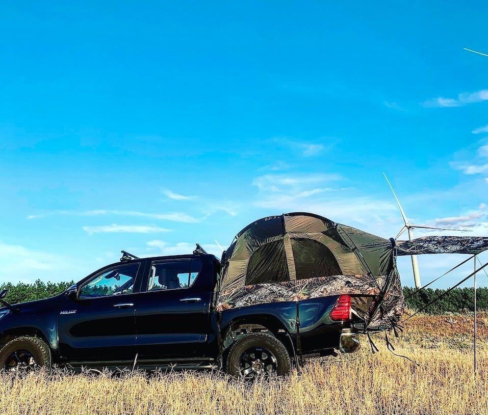 NAPIER トラックテント　CAMO_1