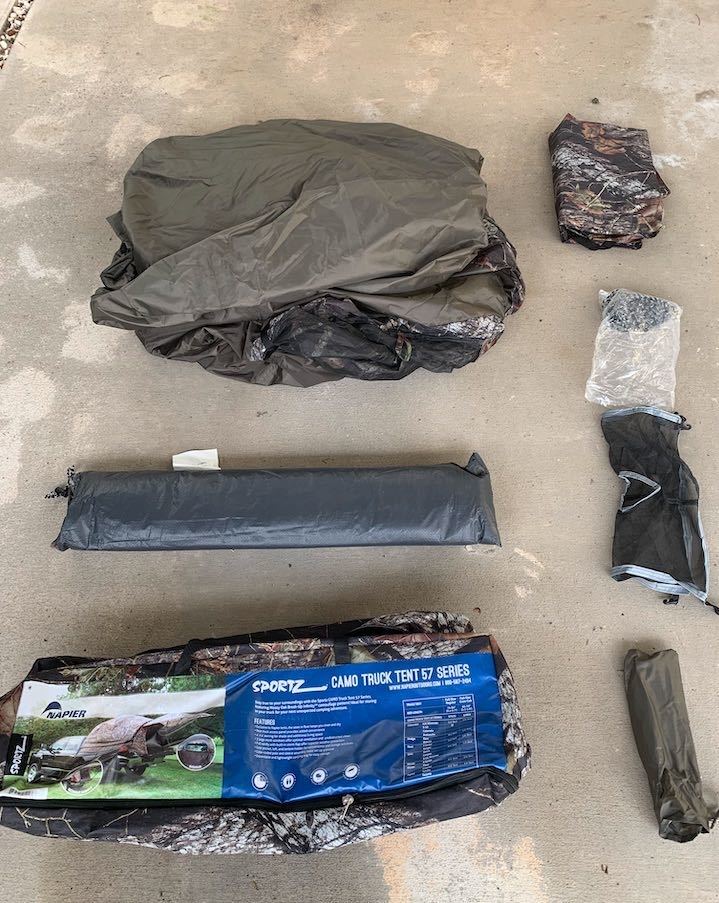 NAPIER トラックテント　CAMO_5