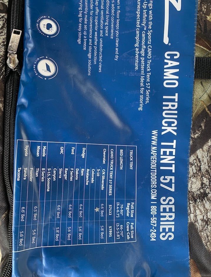 NAPIER トラックテント　CAMO_6