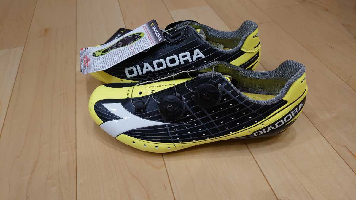 Diadora - Pro Shoes Vortex Cycling II Men Bike Carbon size US-10.5 Mens DDP Shoe News