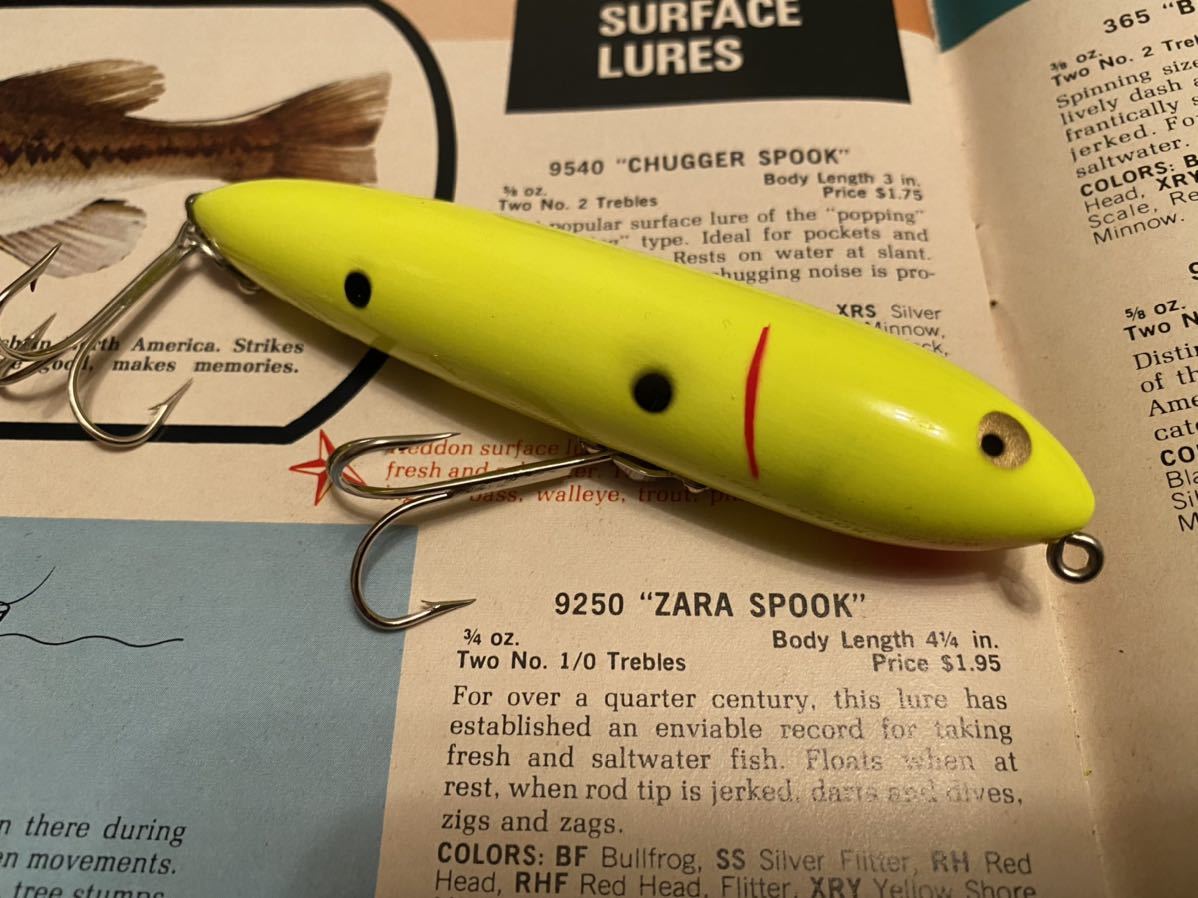 得価，格安 リペイント old heddon zara spook YFDオールドヘドンザラスプーク fenwick phenix abu Lew's balsa50 shimano daiwa zeal smith(ヘドン)｜売買されたオークション情報、yahooの商品情報をアーカイブ公開 - オーク 淡水