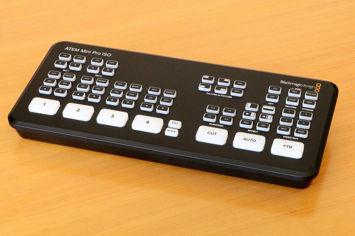 数時間のみ使用】Blackmagic Design ATEM Mini Pro ISO /即日発送 送料