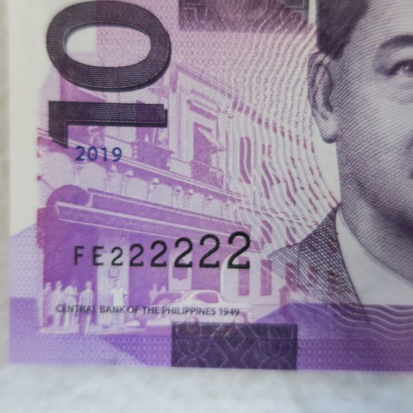 2026，本物保証 通番ゾロ目 ２２２２２２ フィリピン 新世代シリーズ １００ペソ紙幣 ２０１９年(世界)｜売買されたオークション情報、yahooの商品情報をアーカイブ公開 - オークファン 世界