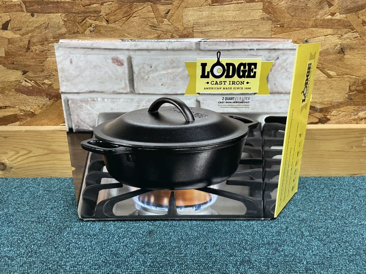  ダッチオーブン LODGE 2QUART /1.9LITER サービングポッド(ダッチオーブン)｜売買されたオークション情報、yahooの商品情報をアーカイブ公開 - オークファン ダッチオーブン