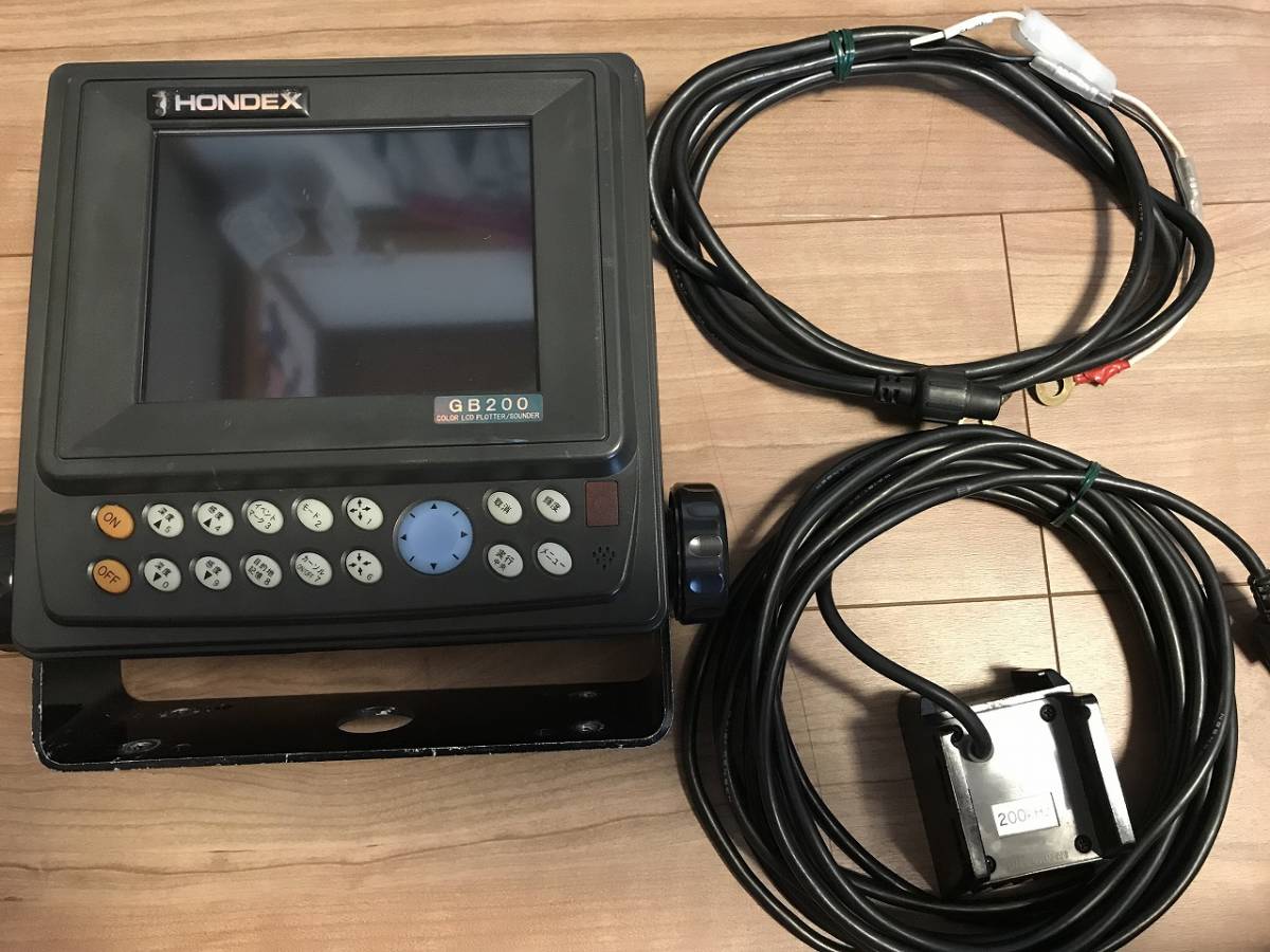 送料無料，お買い得 ホンデックス GB200 GPS魚探 その1(モニター5型～)｜売買されたオークション情報、yahooの商品情報をアーカイブ公開 - オークファン 魚群探知機