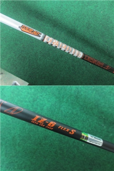 【正規品，格安】 ミズノ用スリーブ付 ツアーAD IZ-6 S 44.25インチ MP@1 N(グラファイトデザイン)｜売買されたオークション情報、yahooの商品情報をアーカイブ公開 - オークファン 部品
