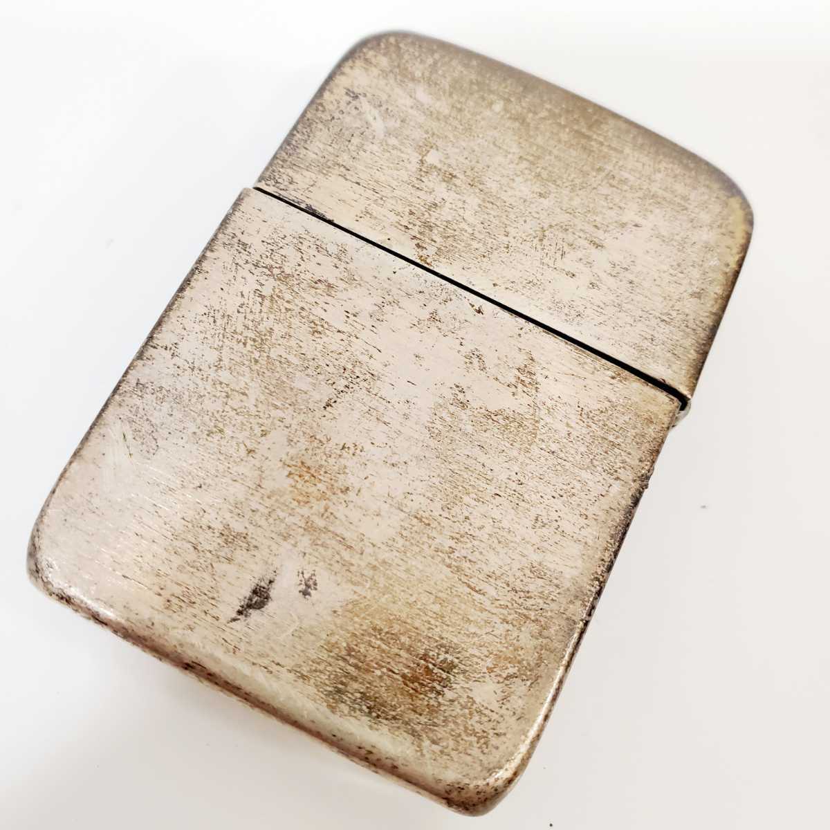 Zippo スターリングシルバー □ZIPPO ジッポー ライター スターリングシルバー□縦約5.5cm/横約3.5