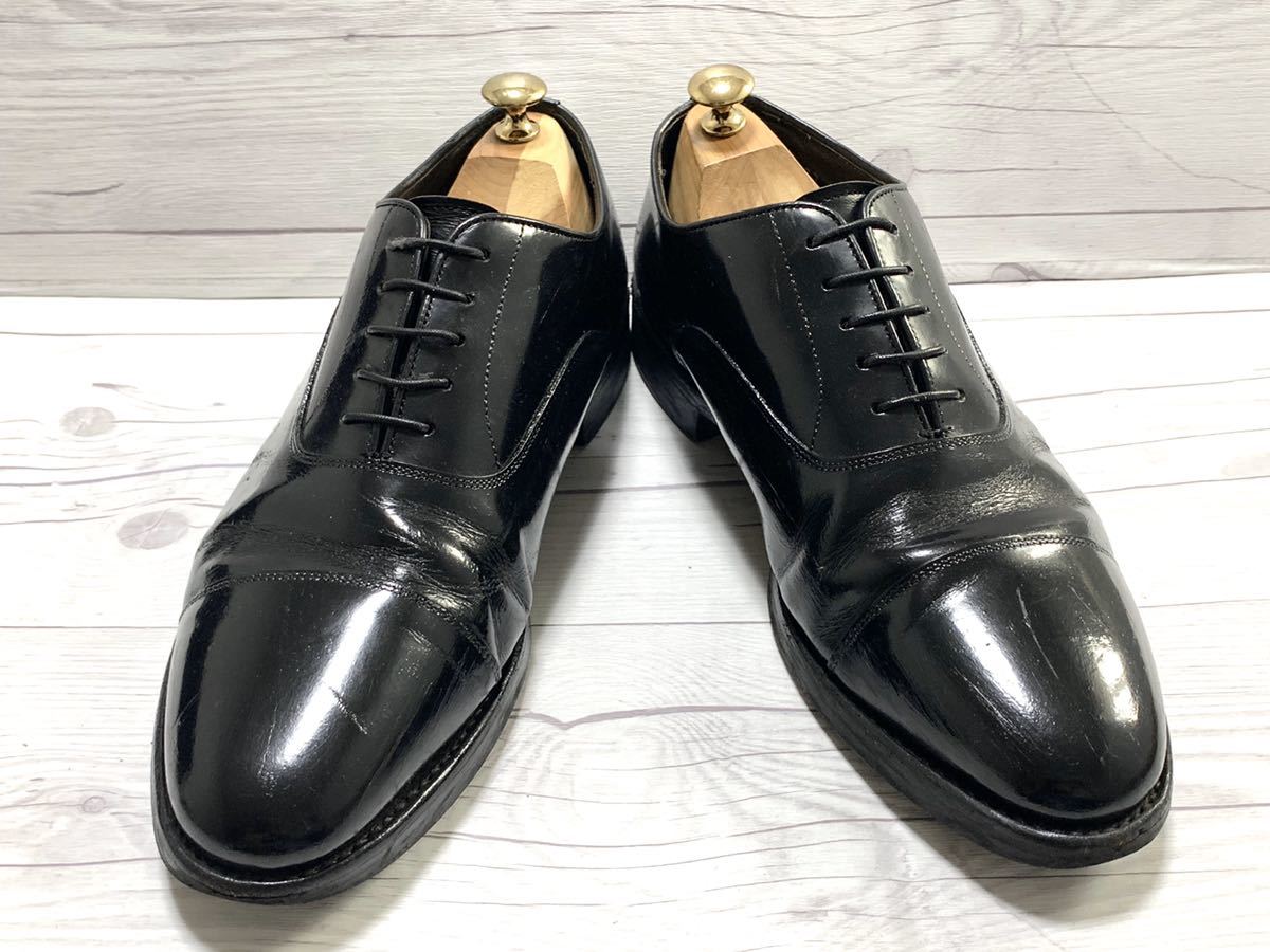 即決】REGAL GEOX リーガル 26.5cm メンズ ストレートチップ 黒 