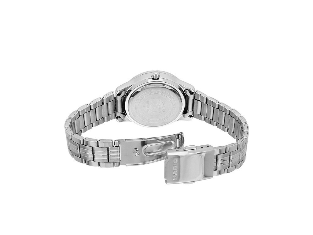 【1円】【正規品】【新入荷】カシオCASIOレディース女性用【日本未発売モデル】ダイヤモンドczベゼルライトブルー水色デザイン腕時計ギフト_5