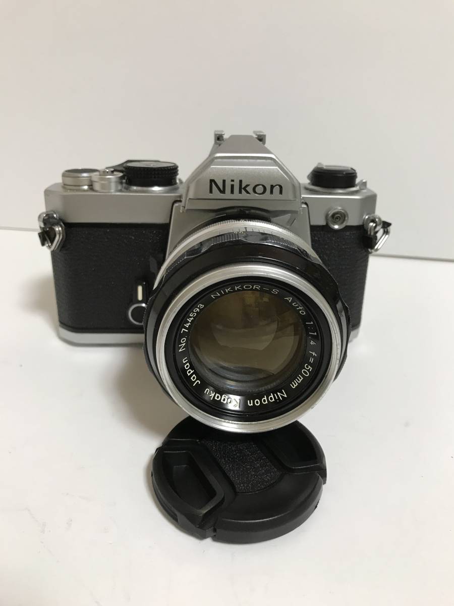 名機 NIKON FM NIKKORーS 50mm f1・4付 Nikon FM 本体 NIKKOR-S.C 50mm