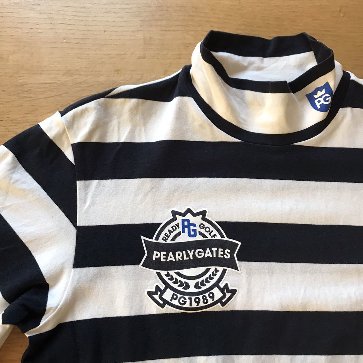 公式 アウトレットストア 19年モデル 美品 パーリーゲイツ/ボーダー