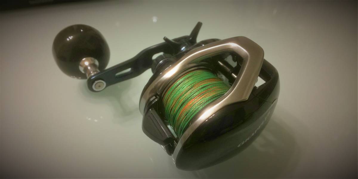 グラップラー シマノ 301HG 美品 左ハンドル GRAPPLER SHIMANO レフト 