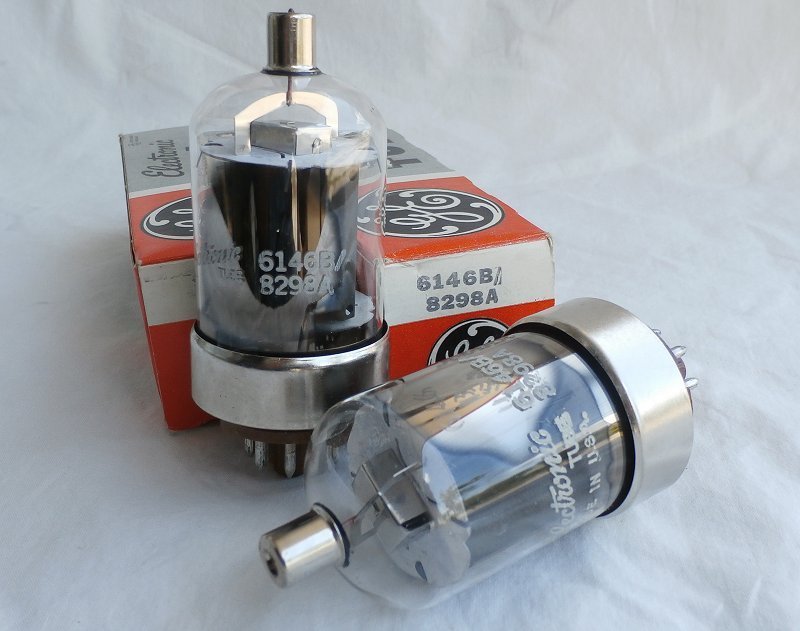 6146B/8298A GE 元箱入り新品 2本セット