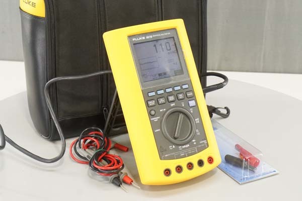 DW 12/2019CAL FLUKE 867B GRAPHICAL MULTIMETER グラフィカルマルチメーター ACアダプター ...