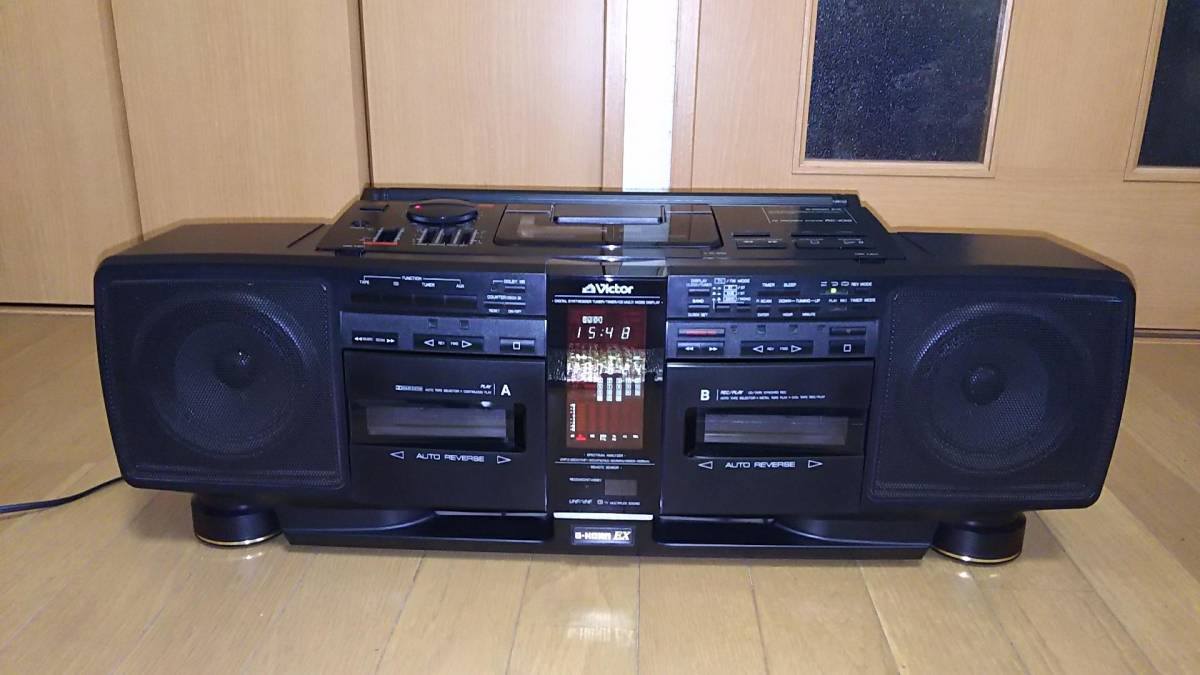 RC-X90 CD Victor ラジカセ カセット EX ビクター バブルラジカセ