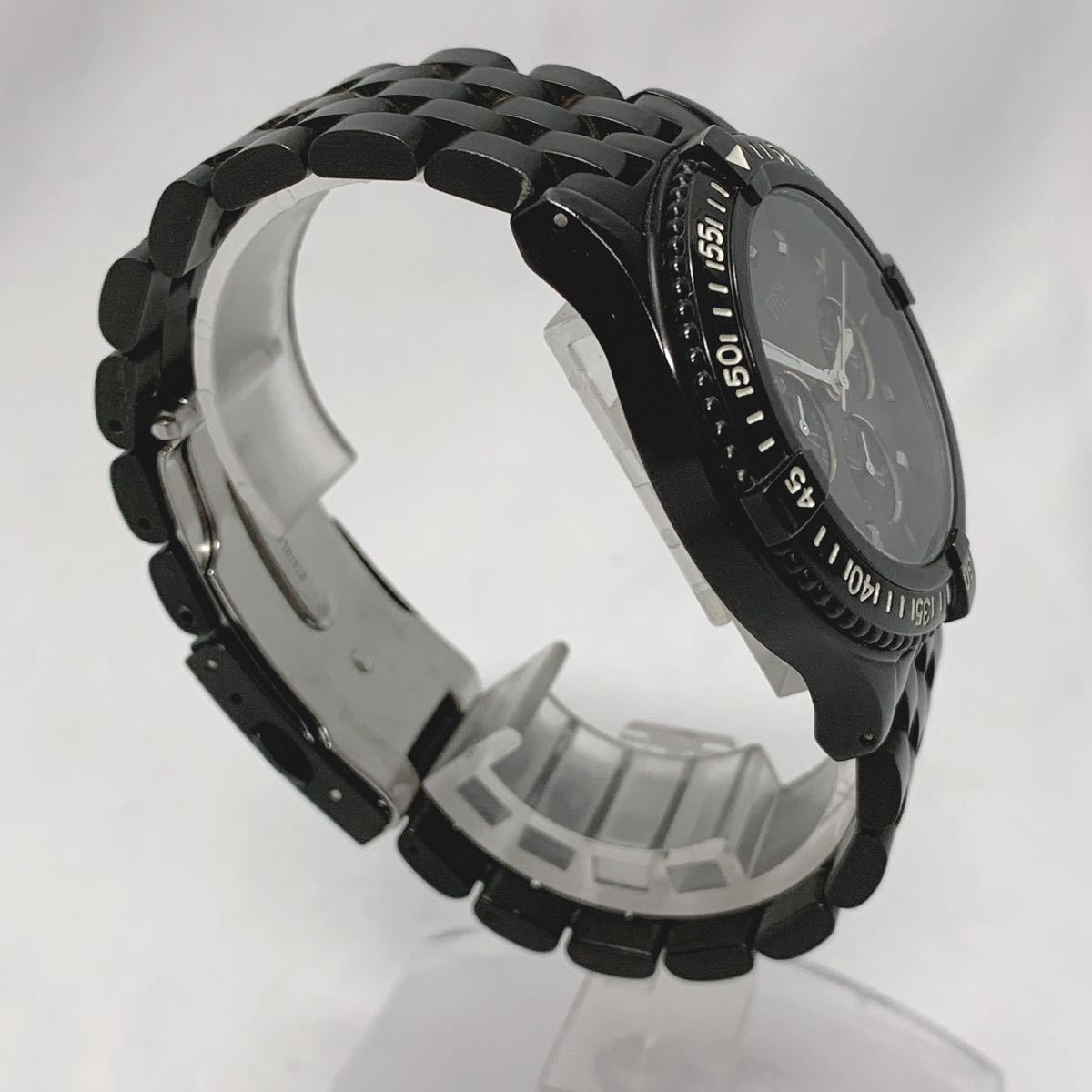 HOT，新品 GUESS ゲス クロノグラフ メンズ腕時計 クォーツ ブラック 
