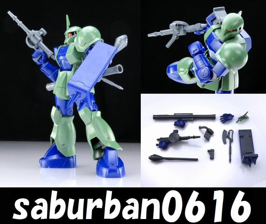 G0101完成品 1/144 HGUC ザクⅠ HG 機動戦士ガンダム ザク1 旧ザク 旧型ザク MS-05B ジオン軍MS 量産型 ザク 1st ファースト 0079 バンダイ
