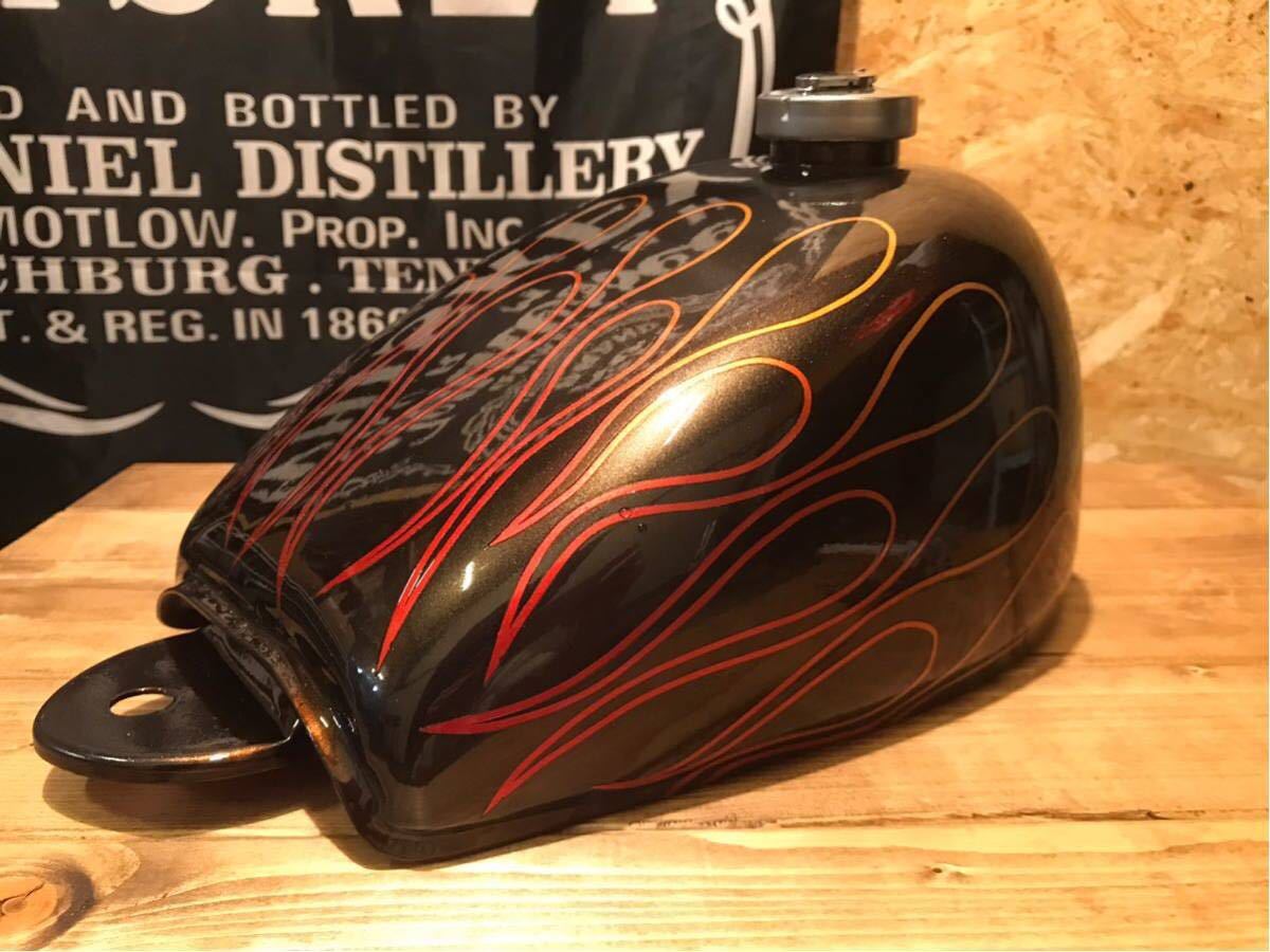 5Lモンキー 鈍 ガソリンタンク カスタムペイント