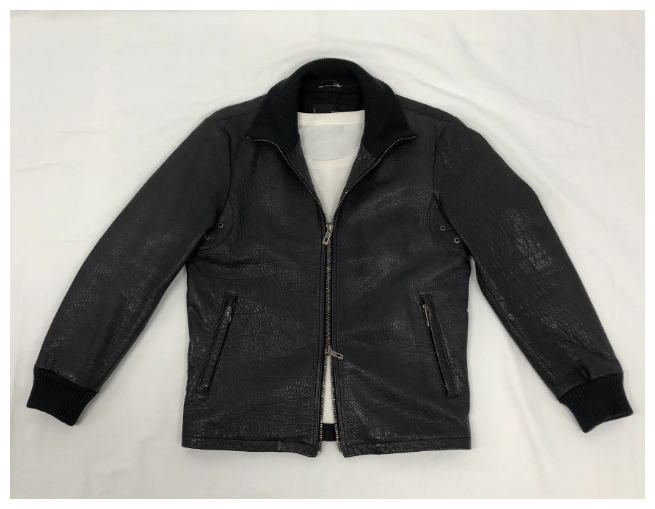 RUFFO レザージャケット M ブラック ルッフォ ボンバージャケット