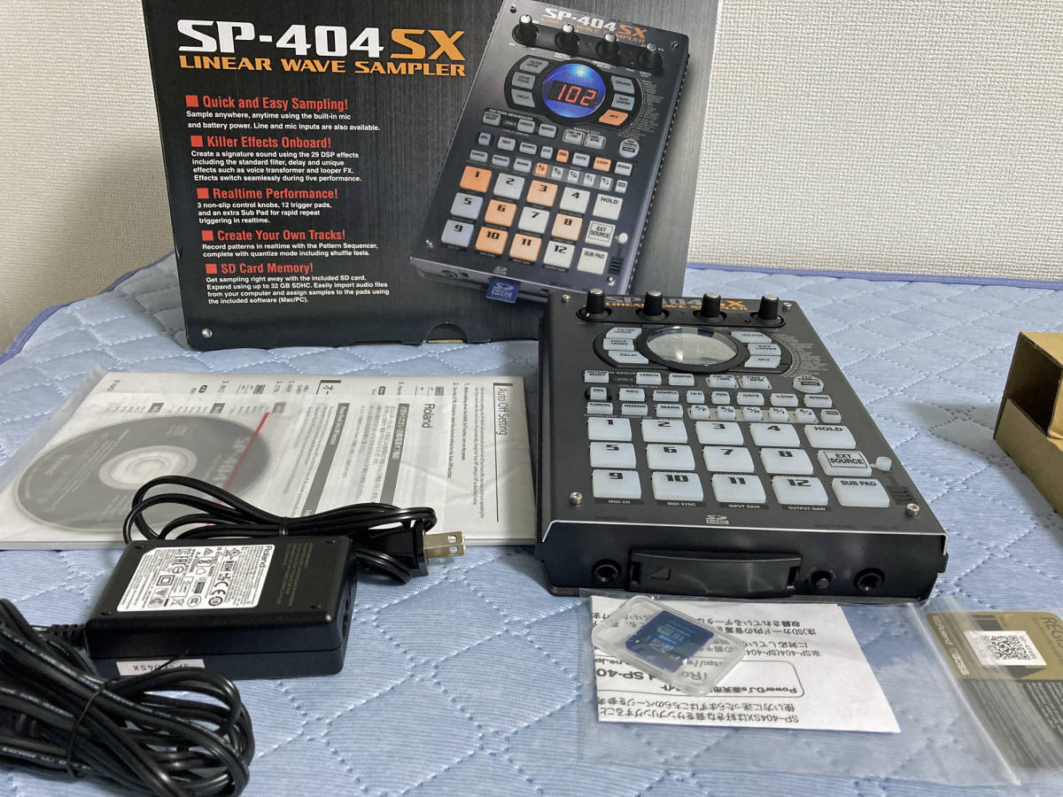Roland SP-404SX Sampler | Linear Wave サンプラー SP-404 