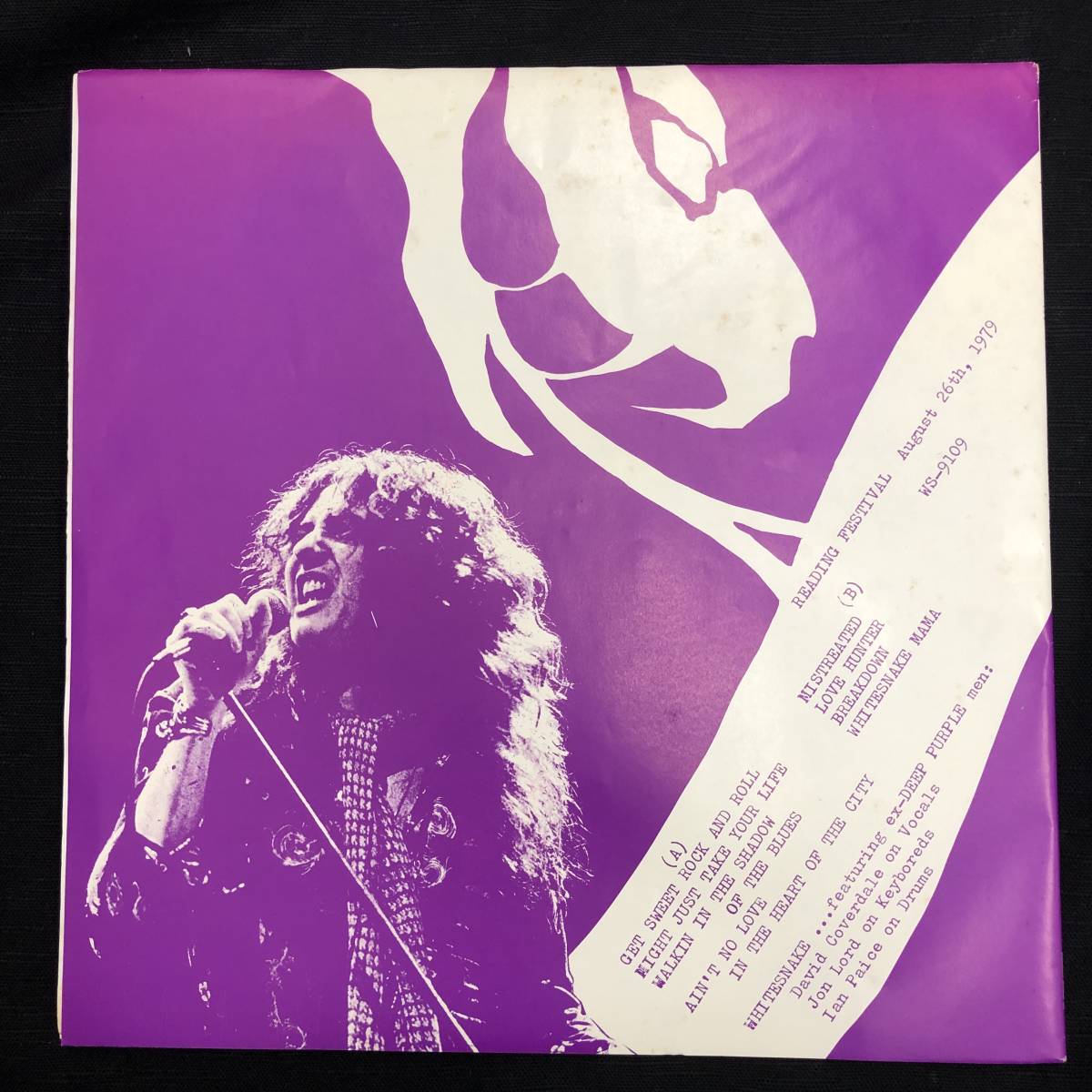 J67［LP］Whitesnake A Celebration Of Apathy アナログ レコード Rock