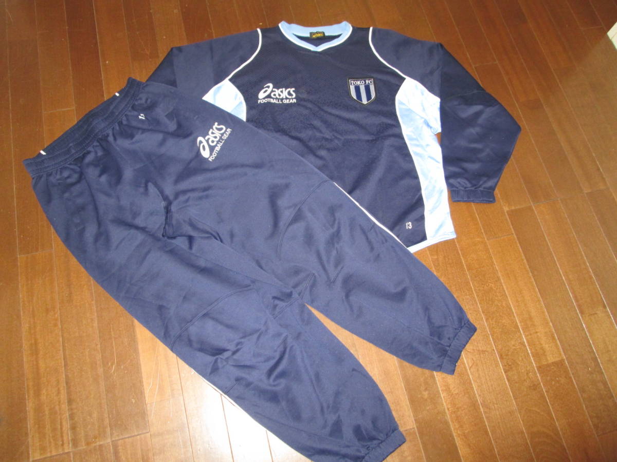 桐光学園高校サッカー部 トレーニング用 サッカージャージ 13 ASICS O