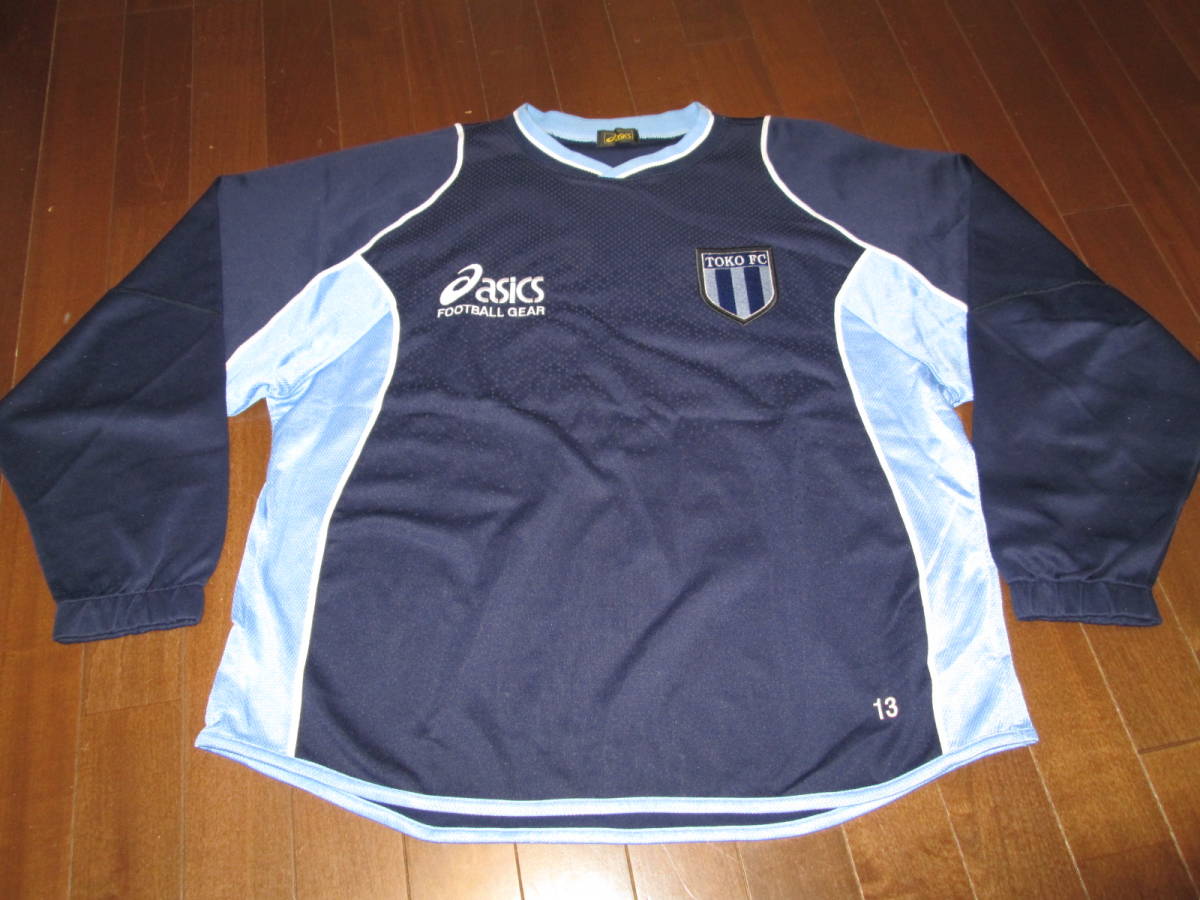 桐光学園高校サッカー部 トレーニング用 サッカージャージ 13 ASICS O