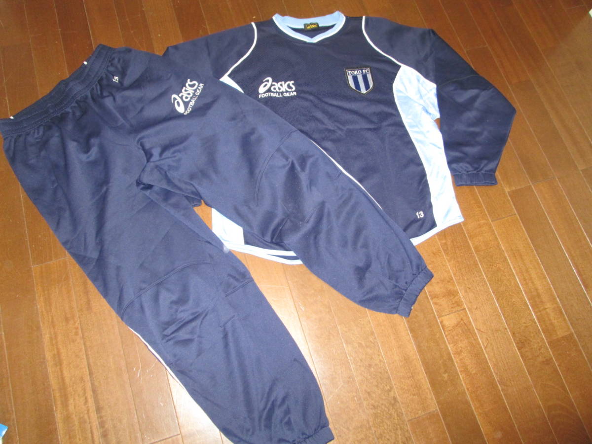 桐光学園高校サッカー部 トレーニング用 サッカージャージ 13 ASICS O