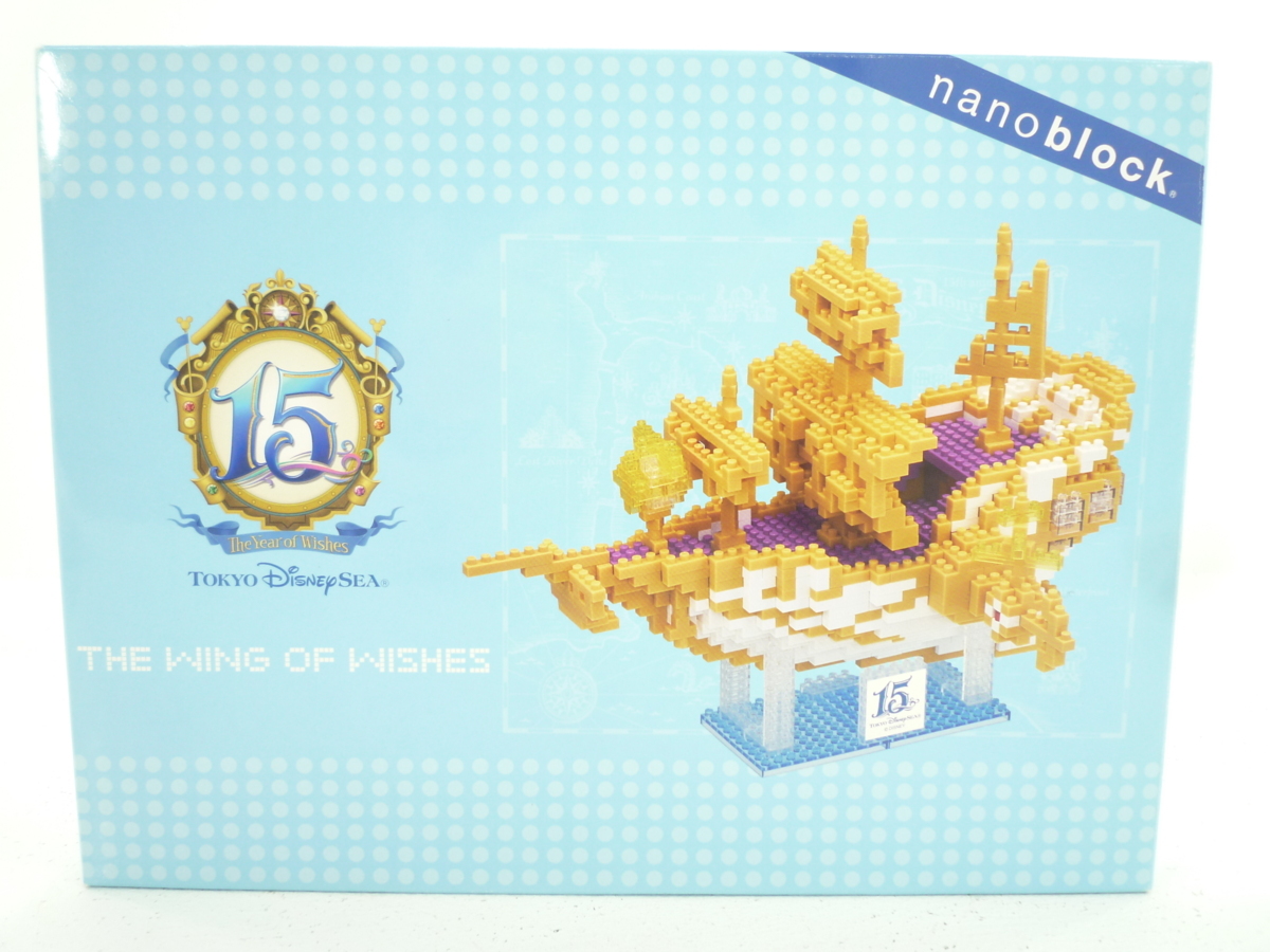 ◇開封 nanoblock ナノブロック 東京ディズニーシー THE WING OF